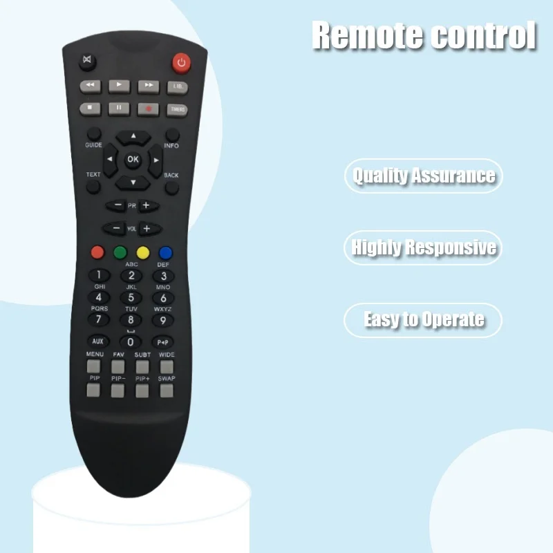 Hitachi LCD TV Remote Control Replacement RC1101 HDR255 HDR165 HDR162 HDR163 Compatible with Select Models Electronic Accessory