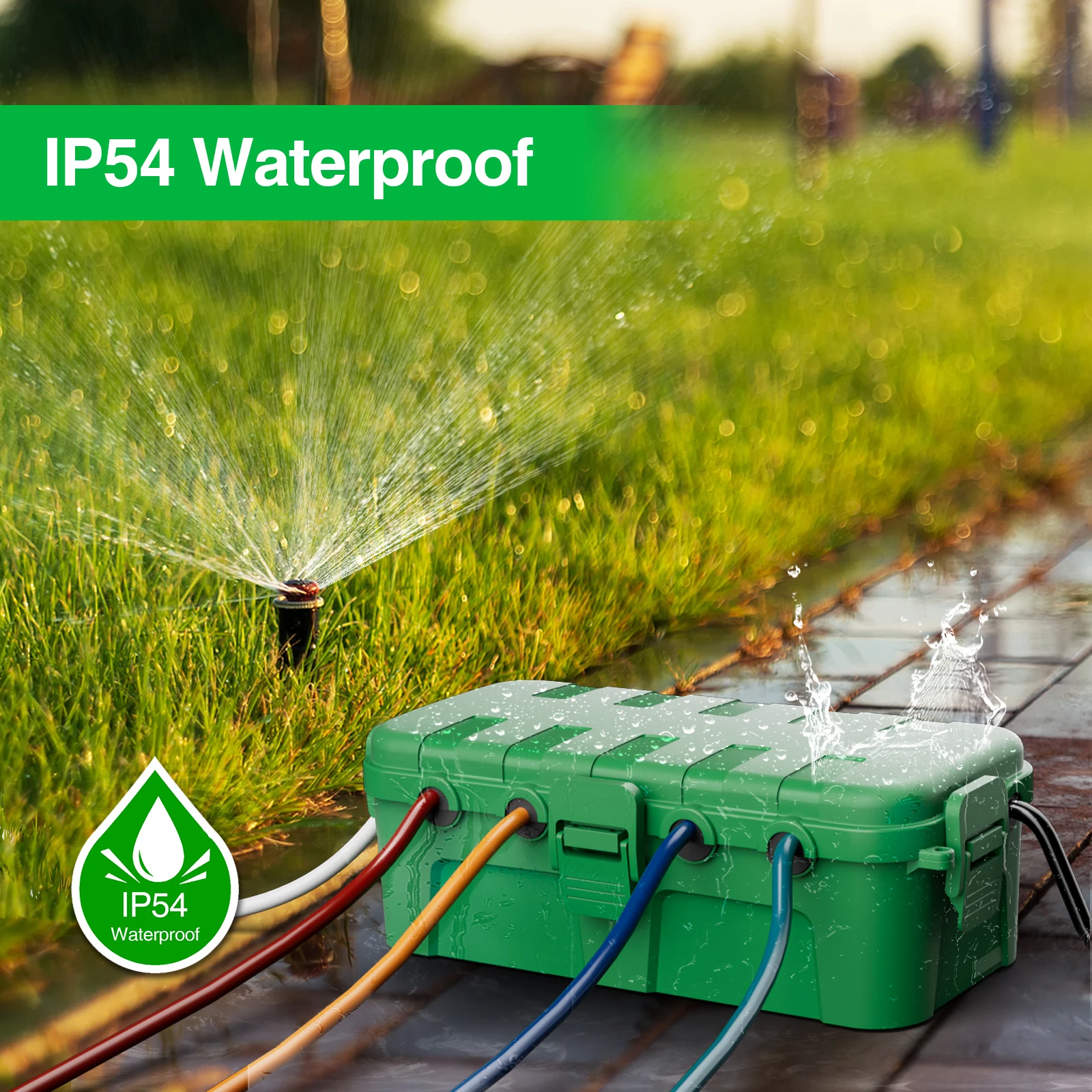 Waterproof Outdoor Electrical - Outdoor Power Strip With Cover recension och pris