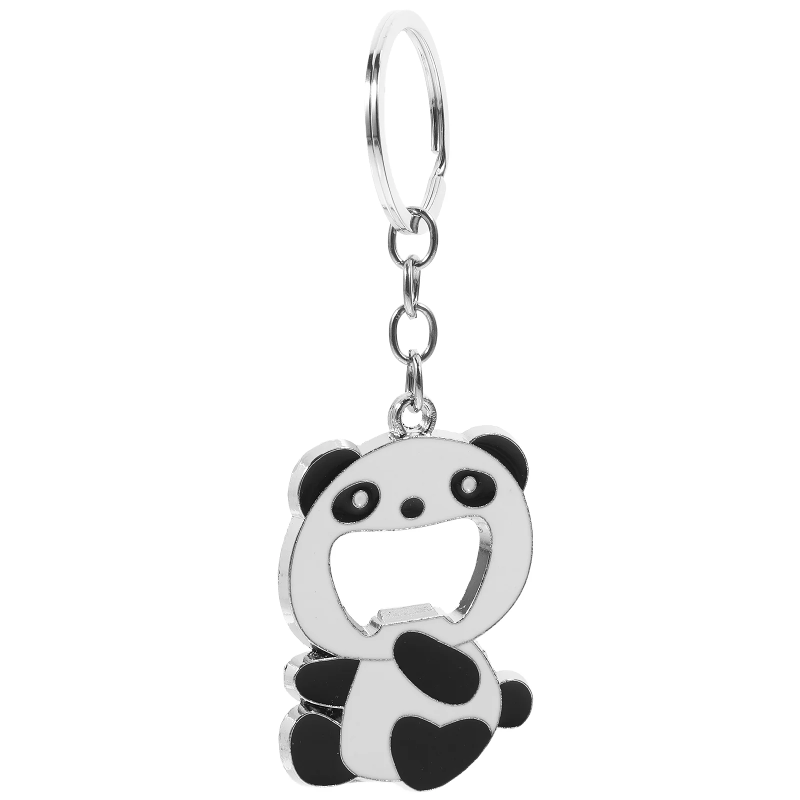 Key Chain Ring Bottle Opener Panda Novelty Wallet Keychain Cute Christmas Portable