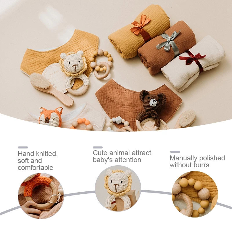 Baby Accessories Photography Props Newborn Keepsakes Bath Toys Set Milestone Cards Monthly Blanket Babies Photos Baby Birth Gift