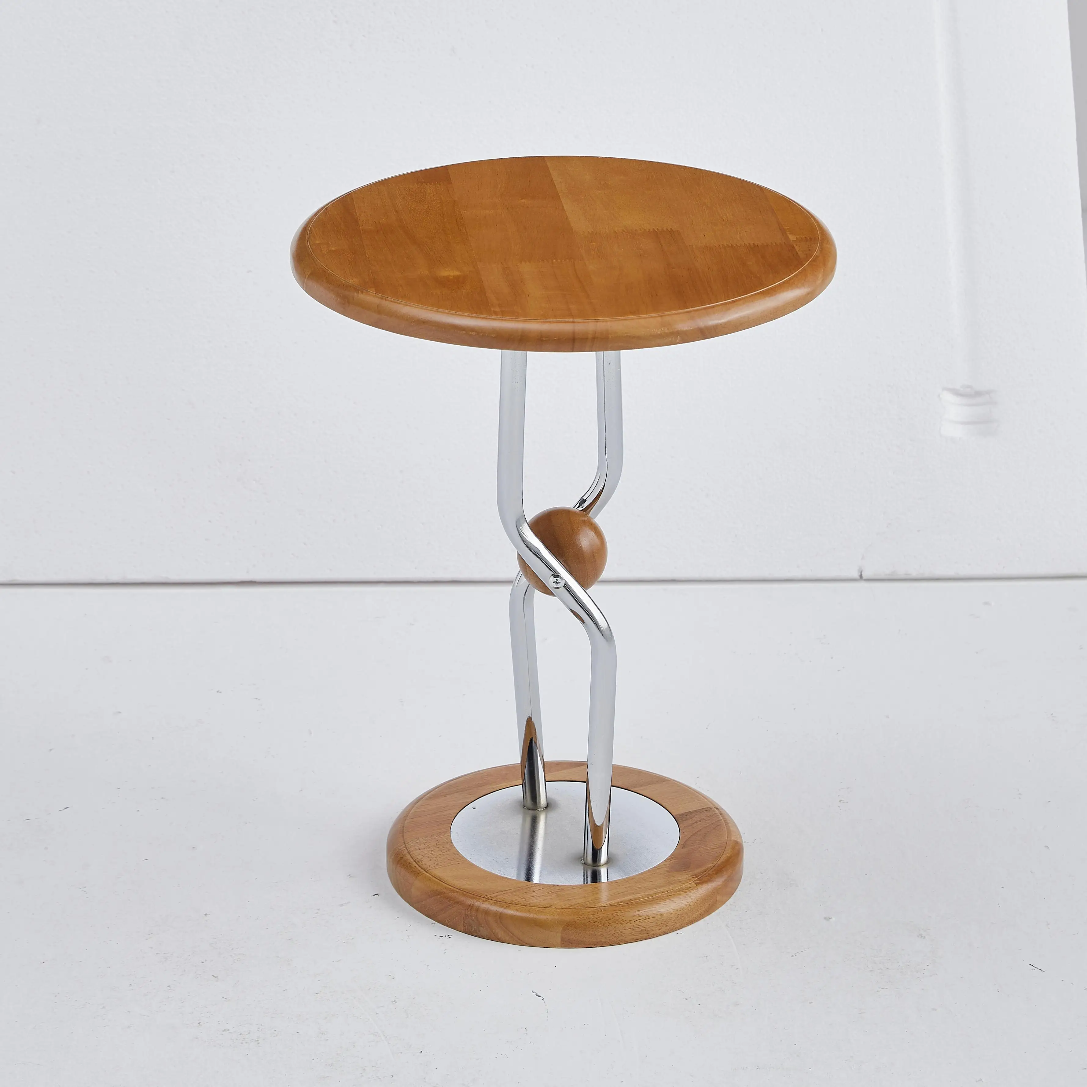 Simple Durable Rubberwood Coffee Table Modern Wooden Panel Design Adjustable Living Room Home Furniture Factory Outlet
