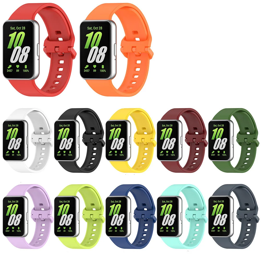 حزام سيليكون لمعصم الساعة الذكية ، سامسونج غالاكسي فيت 3 ،