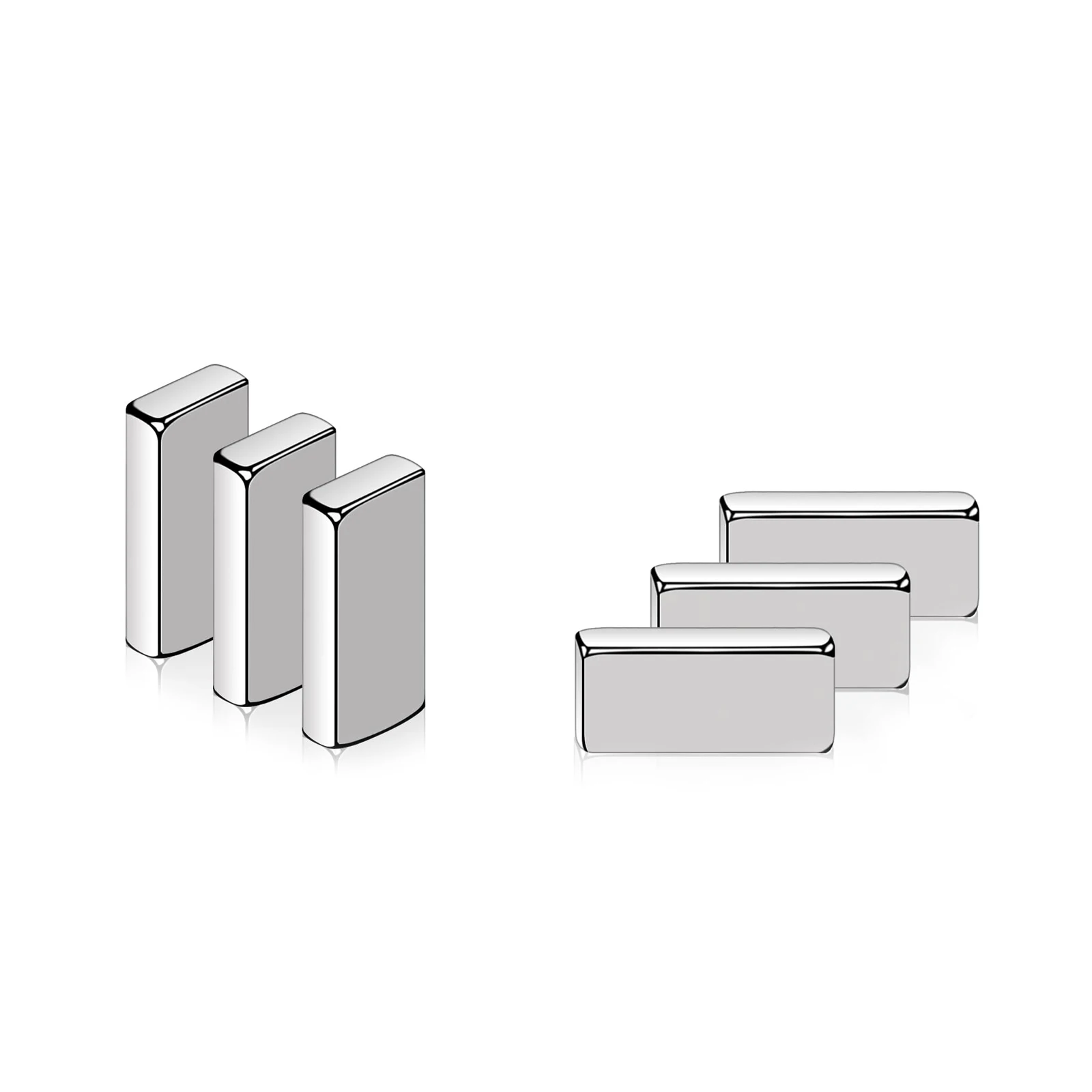 N38 Rectangular magnet f 10x5x1/2/3 mm Super Strong Neodymium magnet 10*5*1 mm NdFeB magnet 10x5x1mm imanes for Fridge OfficeDIY