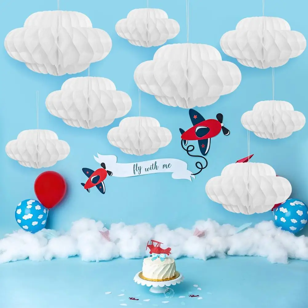 ثلاثية الأبعاد الغيوم الاصطناعية العسل الحلي سحابة معلقة العسل الديكور لزينة الزفاف عيد ميلاد الطفل دش