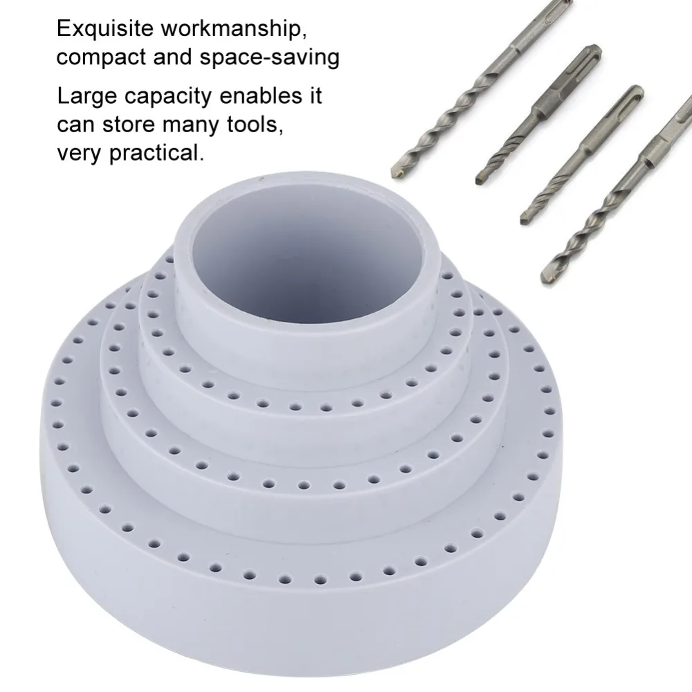 Rotatable Tool Storage Box Multi-hole Multi-functional Carving Needle Rack Desktop Type Neat Storage Tool Arrangement Stand