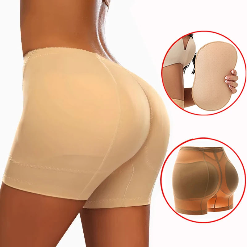 Butt Lifter Body Shaper Panties With Removable Pads Women Hip Dips Shapewear Shorts Hip Enhancer Underwear Shaper Tummy Control