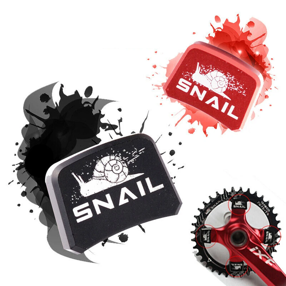 MTB Bicycle Crankset Screws Fixed Nut Road Bike Aluminum Alloy Square Plate Nail Crankset Bolts Chainwheel Screws Chainring Bolt