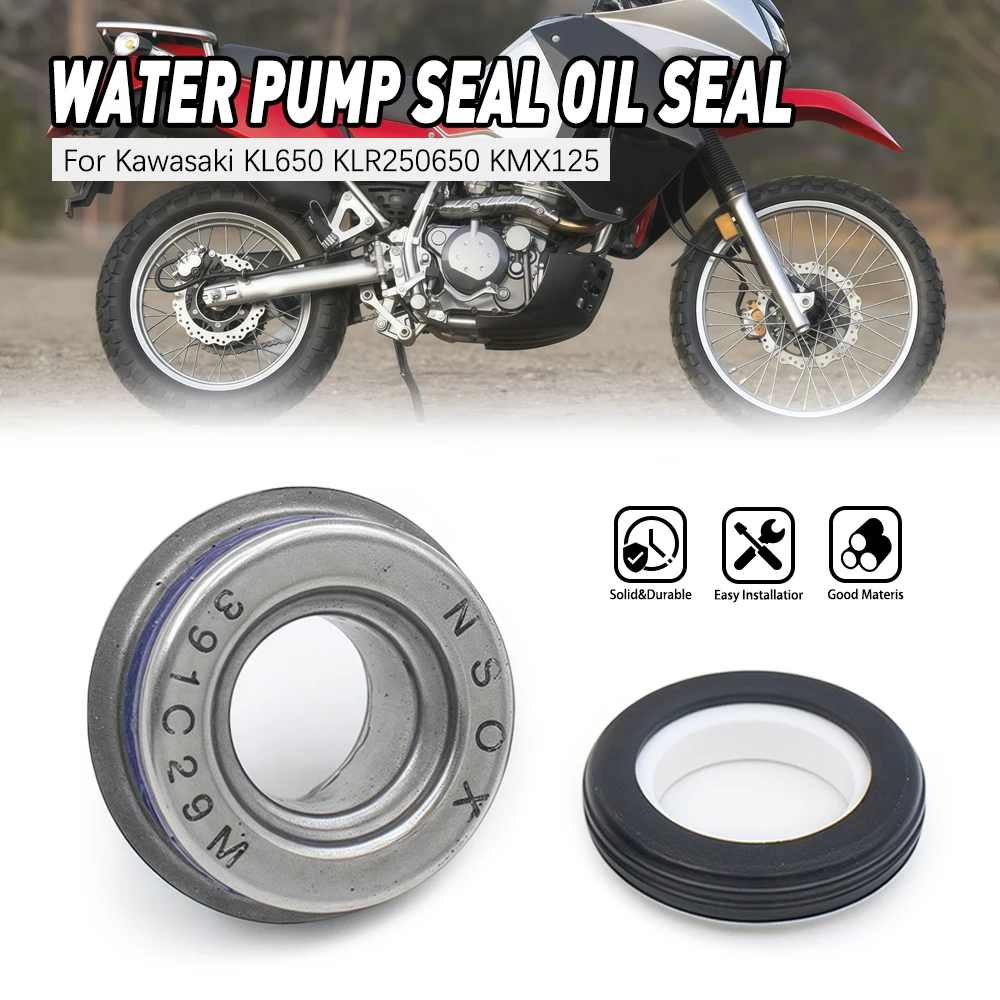 

Engine Water Pump Mechanical Oil Seal Gasket Kit For Kawasaki 49063-1054 49063-1056 EN400 Vulcan400 EN500 EN450 KL650 KL250