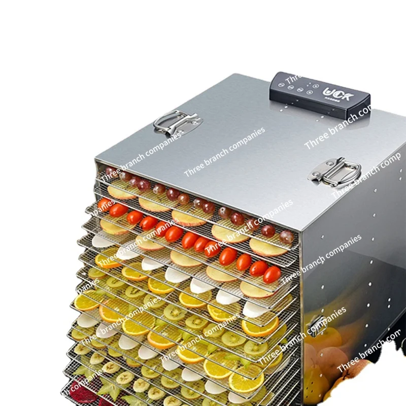 Máquina deshidratadora secadora para pequeñas empresas, maquinaria de secado de frutas, deshidratador de alimentos vegetales de acero inoxidable para uso doméstico