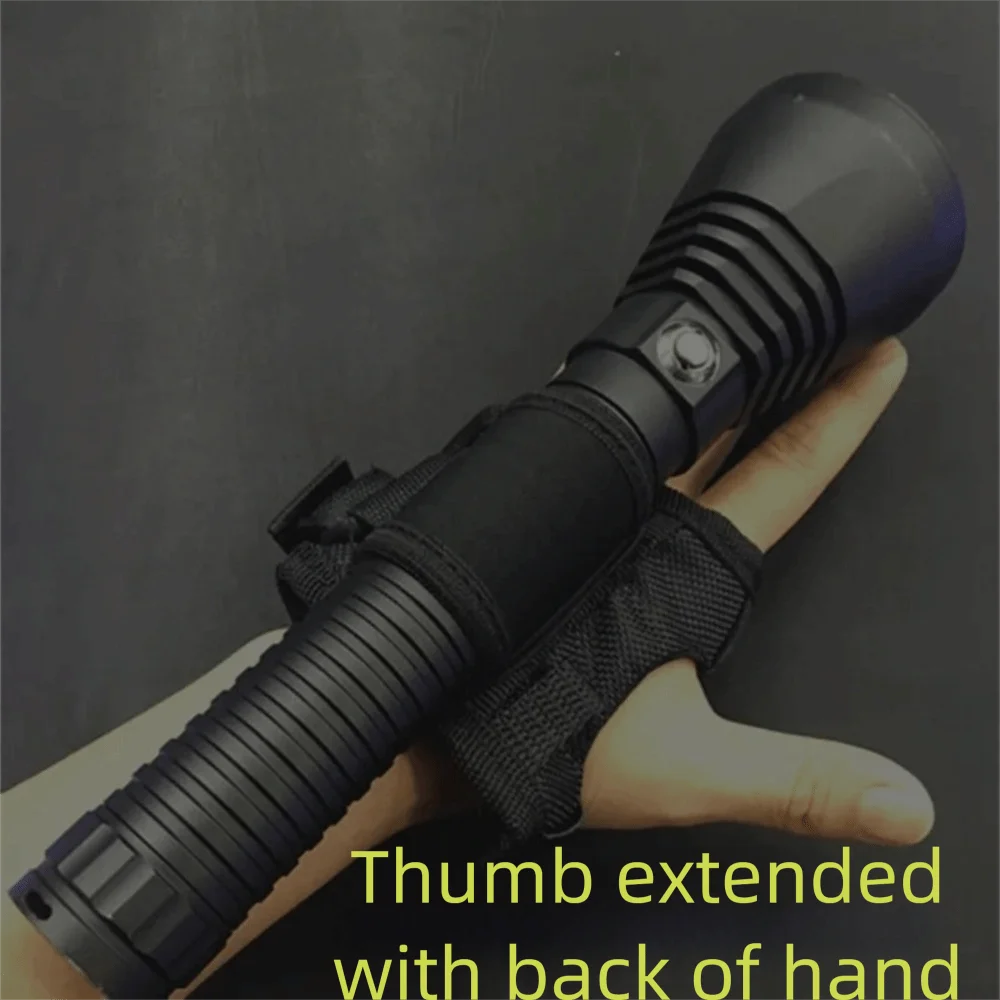 Flexible Flashlight Holder Comfortable Material Soft Arm Cover Durable Neoprene Hand Free Flashlight Holster Outdoor Diving