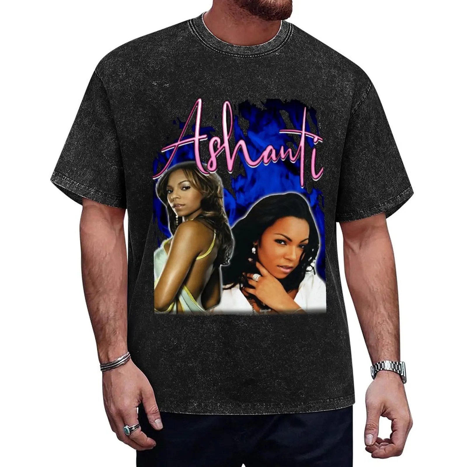 

Ashanti T-Shirt animal prinfor boys heavyweights quick-drying mens t shirts top quality