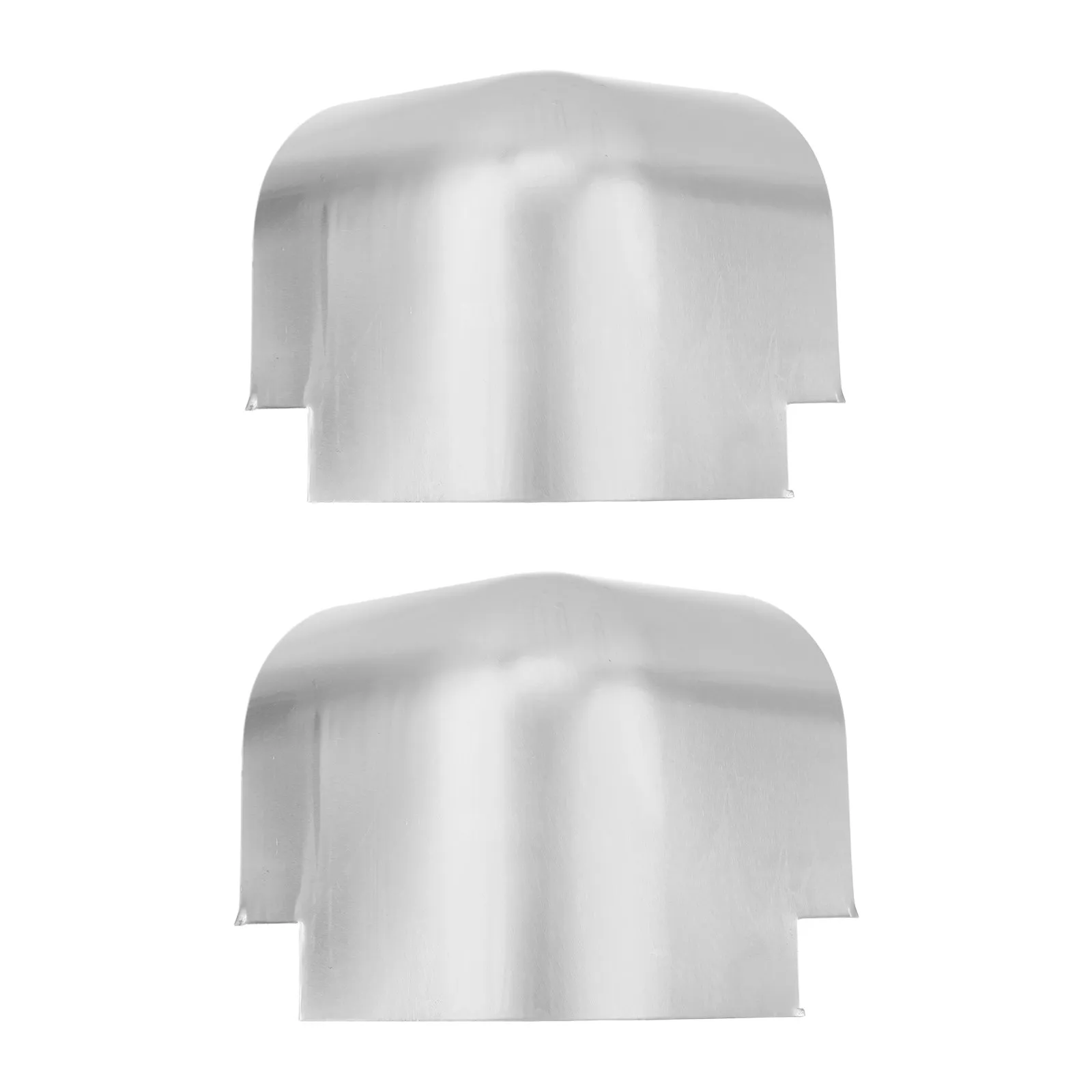 2Pcs Truck Edge Protectors Reinforced Aluminum Corner Guards for Refrigerated Body Cargo Load Metal Wrap Shipping Containers