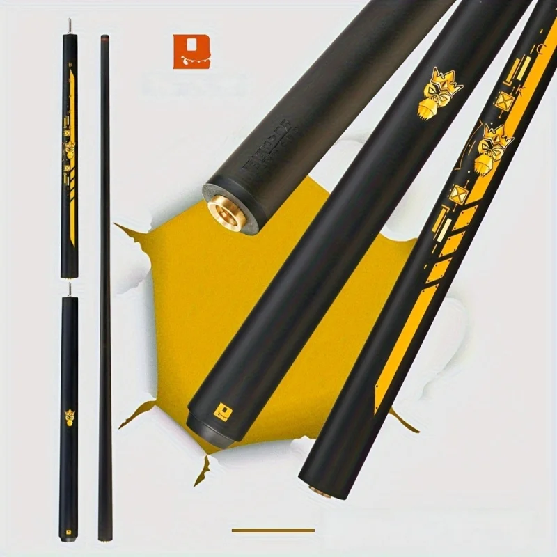 Little Monster Black Egg Black Technology Pool Cue Cue Jump Cue Kick Jump Cue Integrated 12.9mm