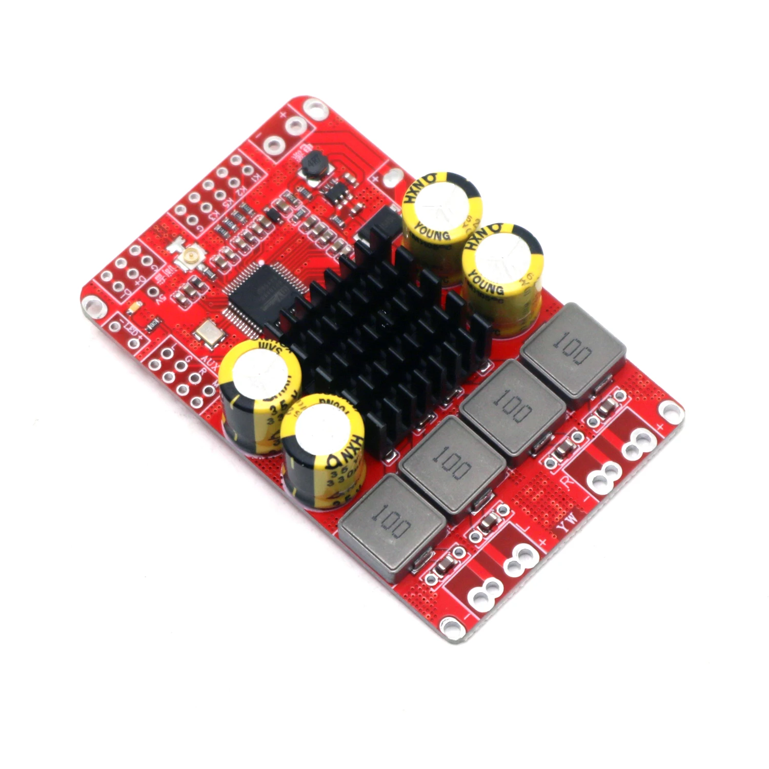 BP1048 TPA3128 Tuning Audio Bluetooth Amplifier Board 30WX1 DSP Stereo POWER AMP Sound Effect 20-Band EQ BASS FOR BT Speaker CAR
