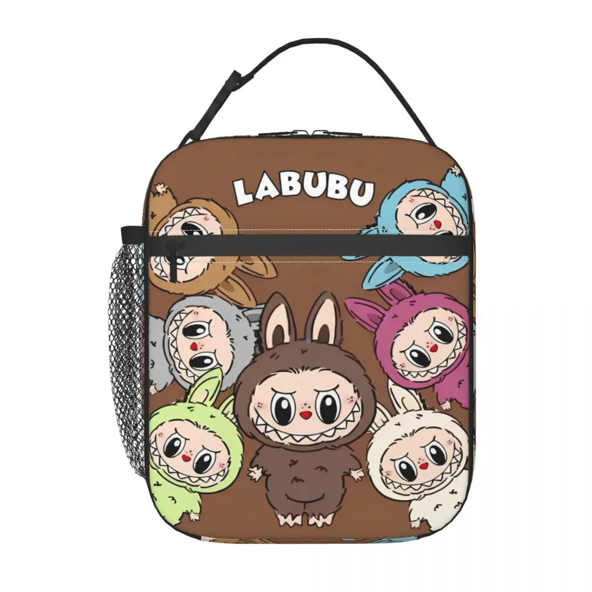 Labubu Merch Insulated Lunch Bag For Picnic Storage Food Boxes Leakproof Cooler Thermal Lunch Boxes