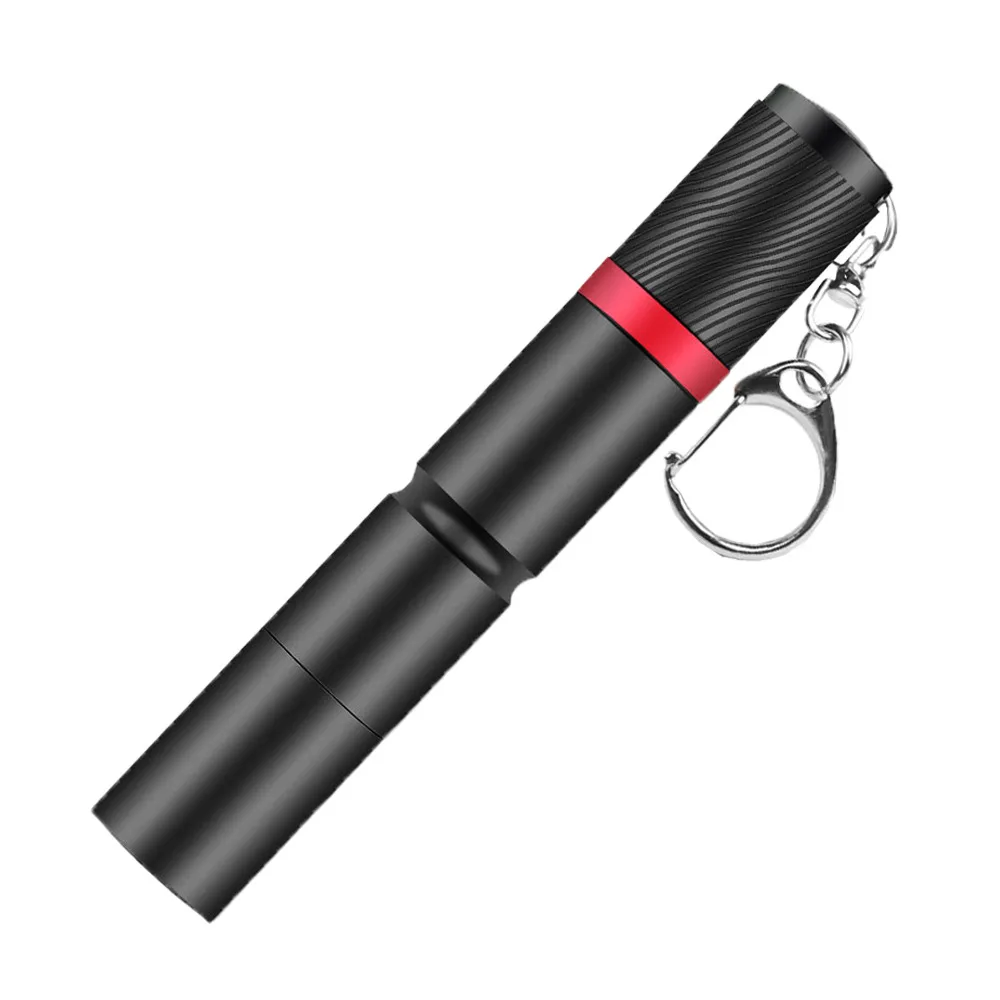 Portable small flashlight, XPE fixed focus household strong light flashlight, portable pupil pen medical LED flashlight AAA