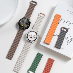Silicone Magnetic Loop Strap For Huawei Watch GT 4 46mm 41mm Sport Replacement Band For Huawei GT4 46 Correa Men Women Bracelet