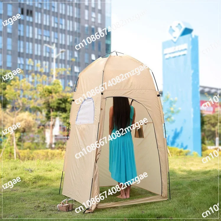 Outdoor Tent Covered Toilet Simple Shower Portable Bath Artifact Camping Mobile Changing Room Outdoor Bath Shed