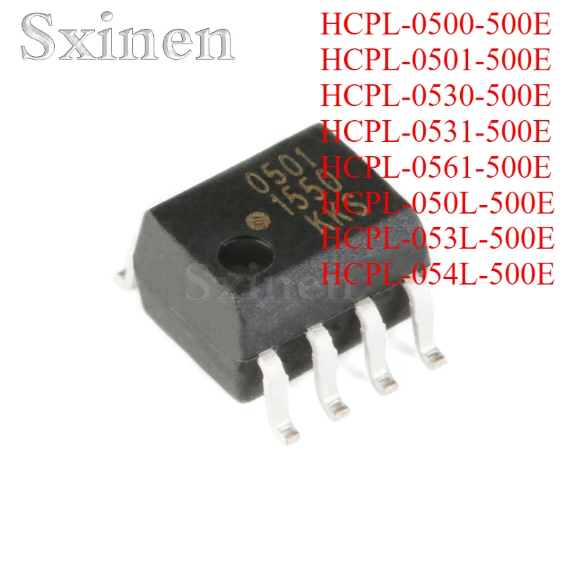 10PCS/LOT HCPL-0500-500E HCPL-0501-500E HCPL-0530-500E HCPL-0531-500E HCPL-0561-500E HCPL-050L-500E HCPL-053L-500E HCPL-054L-500