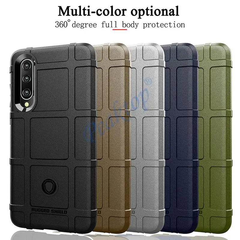 Rugged Shield Case For Huawei P20 Lite P30 Pro Cover For Huawei Mate 20 Lite 10 Honor 8X Y9 Soft Silicone Shockproof Armor Cases