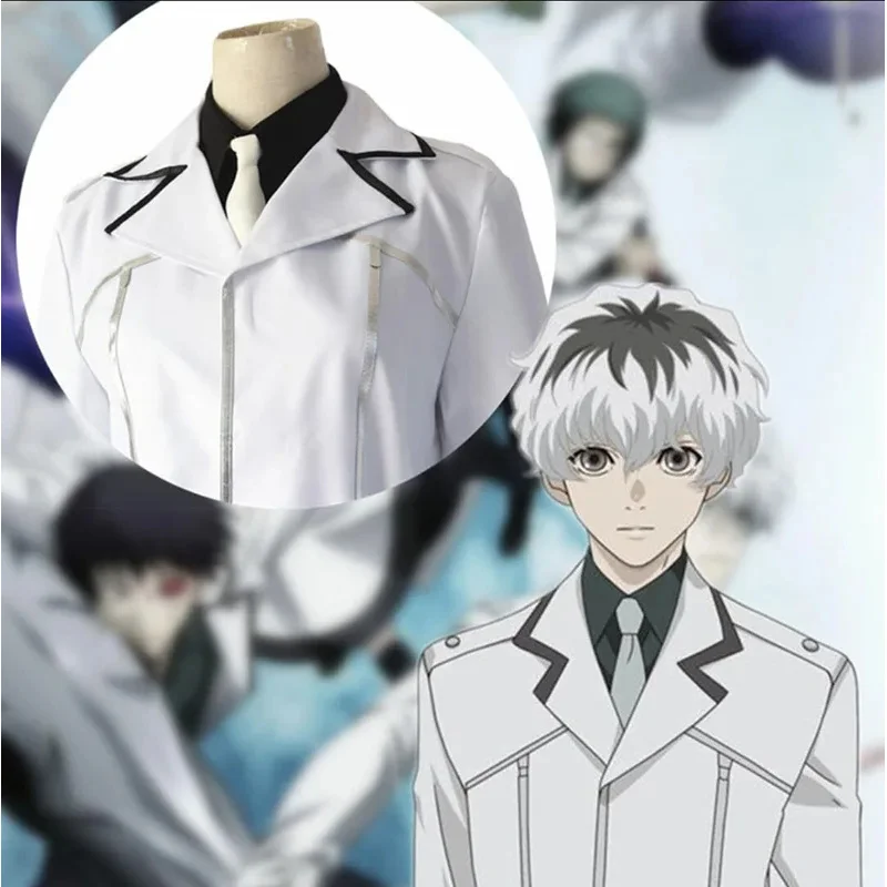 TakGhoul Anime Cosplay Costume pour hommes et femmes, coupe-vent unisexe, uniforme Sasaki Haise, oke, eki Ken, fête