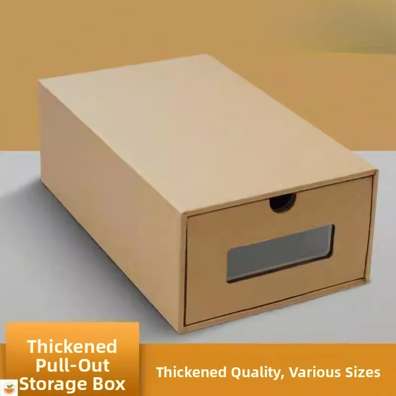 scatola-per-scarpe-rinforzata-con-cassetto-scatola-trasparente-per-scarpe-organizzatore-per-scarpe-stile-cassetto-semplice-scatola-in-carta-kraft