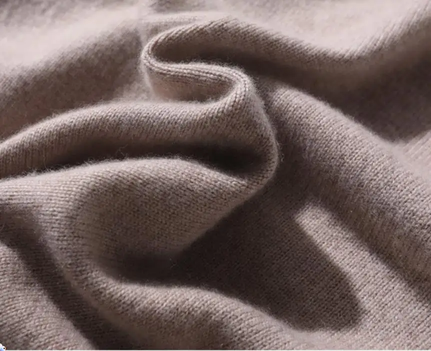 Suéter de cachemira para Hombre, Jersey cálido clásico con cuello en V, otoño e invierno, 100%