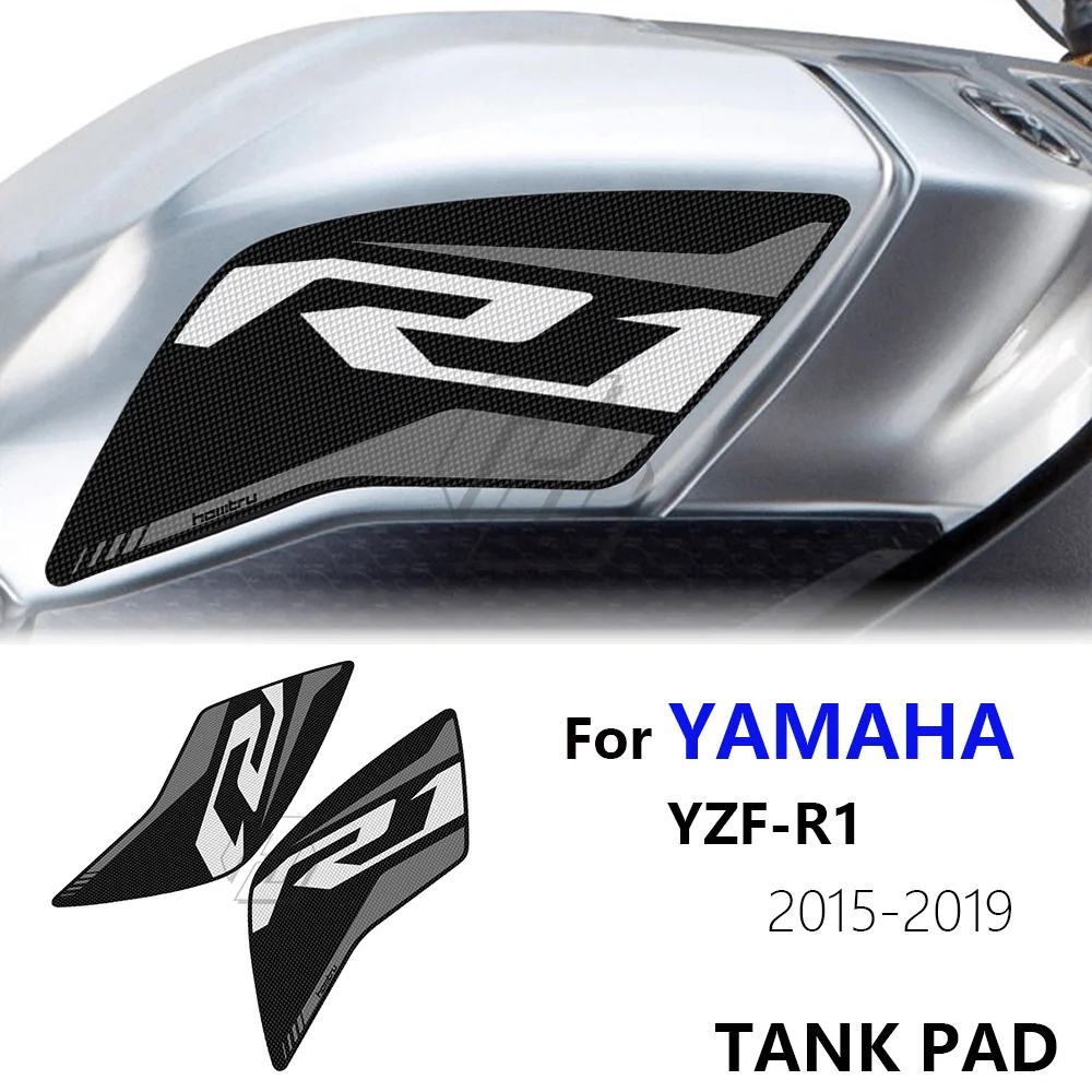 

For Yamaha YZF R1 2015-2019 Tank Grip Traction Pad Side Tank Pad Protection Knee Grip Mat Tank Sticker