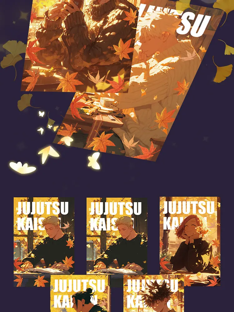 2024 Newest Butterfly Jujutsu Kaisen Boards JJK Booster Box Gojo Satoru Nanami Sukuna Hobby Chrismas Gift