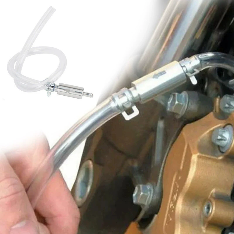 

Car Clutch Brake Bleeder Hose Hydraulic Clutch One Way Valve Tube Bleeding Tool Replacement Adapter Kit Auto Accessories