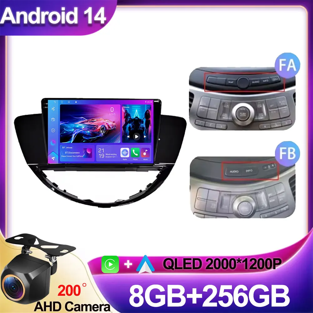 Android 14 For Subaru Tribeca 2007-2011 Car Auto Carplay Radio Stereo Automotivo Multimedia Screen Display Accessories Pantalla
