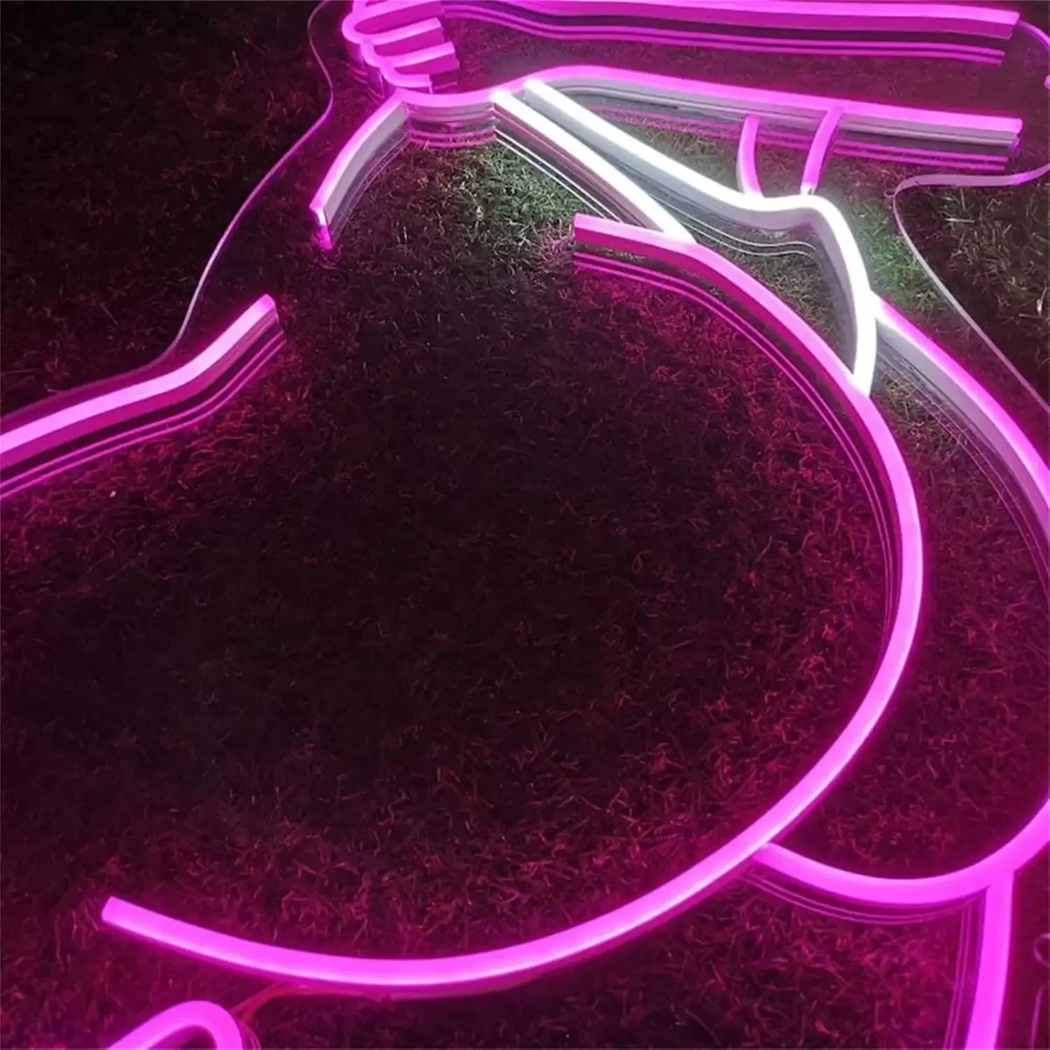 Woman Half Body Neon Sign Dimmable LED Neon Light Sign for Wall Decor Room Party Shop Club Bar Game Room Decor Birthday Art Gift