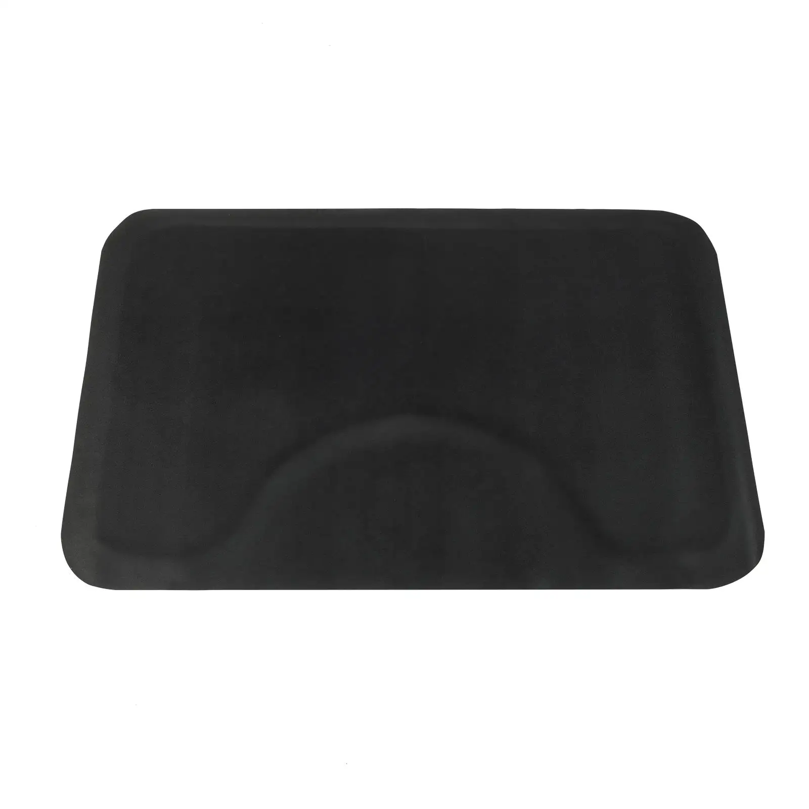 

Beauty Salon Anti-Fatigue Mat 3'x4.5' - Outside, Round Inside, Black, 1/2 Thick Comfort Flooring