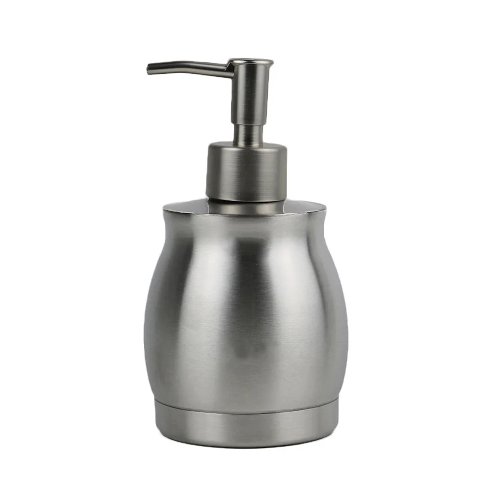 

Бутылка для лосьона из нержавеющей стали, ручной контейнер для мыла, бутылка для шампуня из нержавеющей стали, многоразовый дозатор для кухни и ванной комнаты