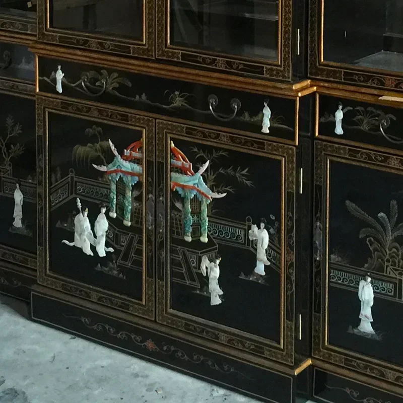 TAO Wine Cabinet Display Cabinet Made of Glass Porcelain Storage