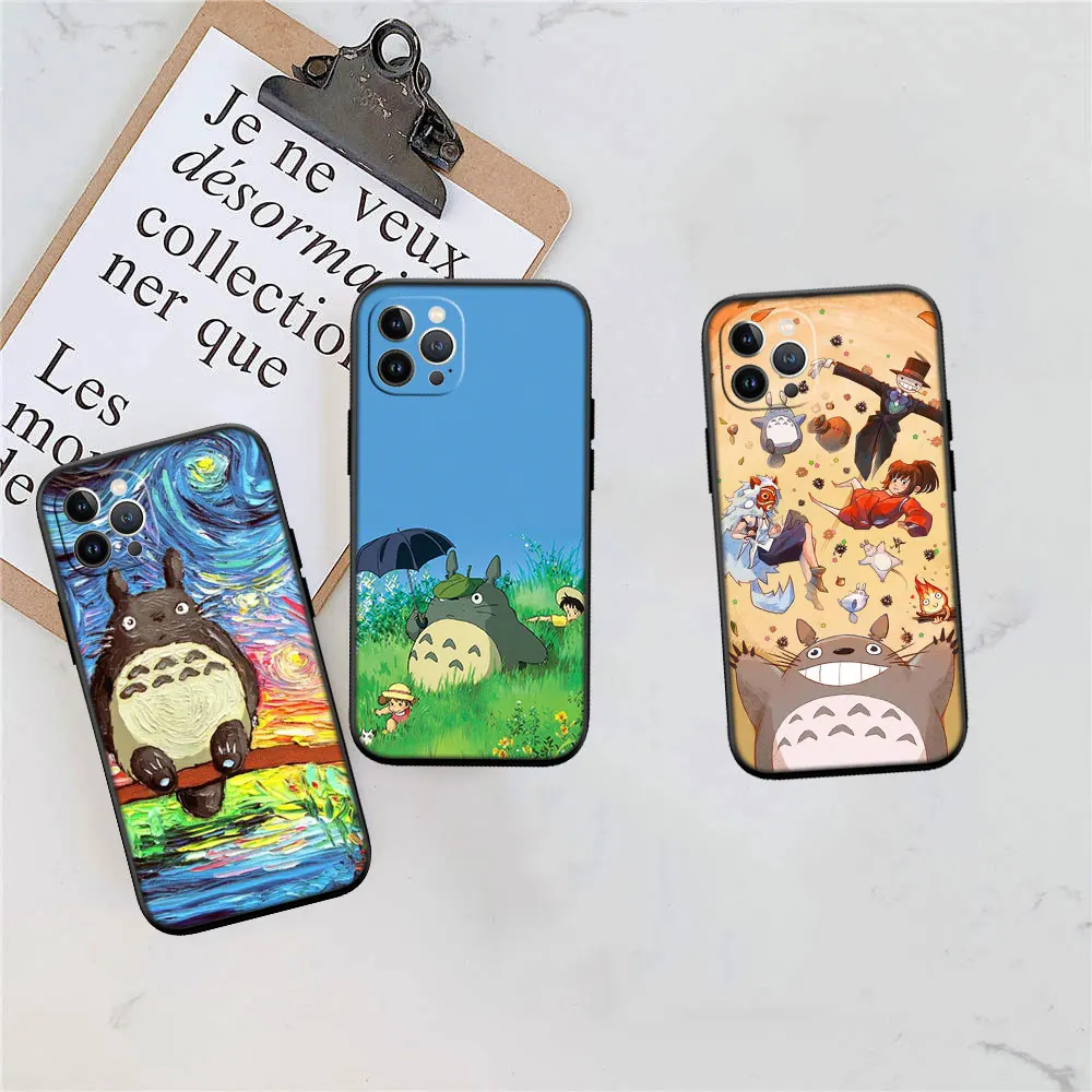 T-Totoros Phone Case for OPPO A12 A12E A15 A15S A16 A16S A1K A60 A39 A40 A5 A76 A53 A32 A53S A54 A73 A77 A3