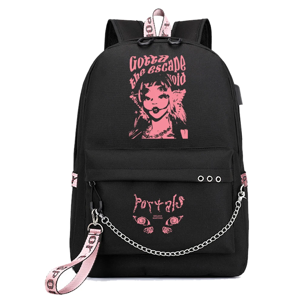 Melanie Martinez  Tour 2024 Backpack Popular Music Fashion Travel Backpacks Outdoor Sport School Bag for Fans Gift