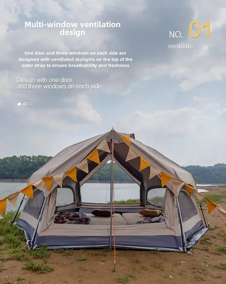 Outdoor Tent,Spacious,Camping Shelter/Durable,Portable/For Outdoor Adventures,Suitable for Camping,Easy to Set Up,Aliexpress