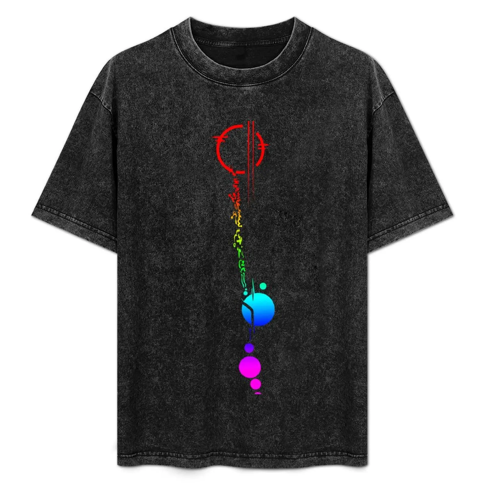 

Lexa's Tattoo (Rainbow) T-Shirt Sport Basic Moisture Wicking Tee