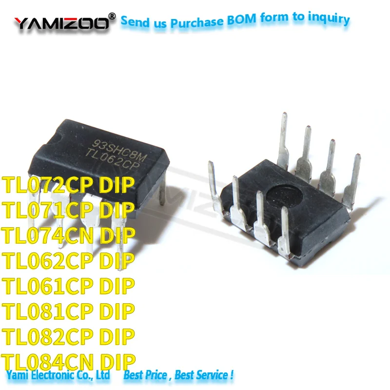 10pcs tl062cp tl064cp tl071cp tl072cp tl074cn tl081cp tl082cp tl084cn dip tltl071 tl072 tl074 tl082 tl084 tl082 tl061 tl064 – Detail 4