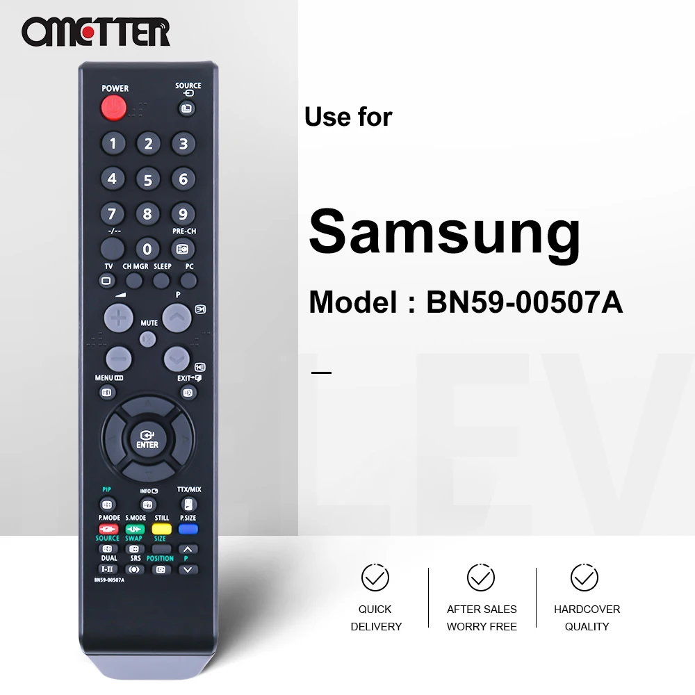 New BN59-00507A for Samsung TV Remote Control LE40N8 LE40N87BD LE40N87BDX LE40N87BDX/XEU LE46N7 LE46N71B LE46N71BX LE46N73BD