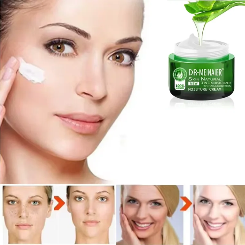 

Aloe Moisturizing&Repairing face cream essence Cream Double Moisturizing, Brightening and Nourishing face cream whitening