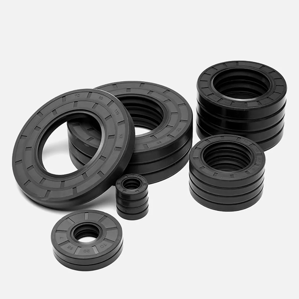 10Pcs ID: 25-30mm OD: 34-72mm Height: 4-12mm TC/FB/TG Skeleton Oil Seal Rings NBR Double Lip Seal for Rotation Shaft