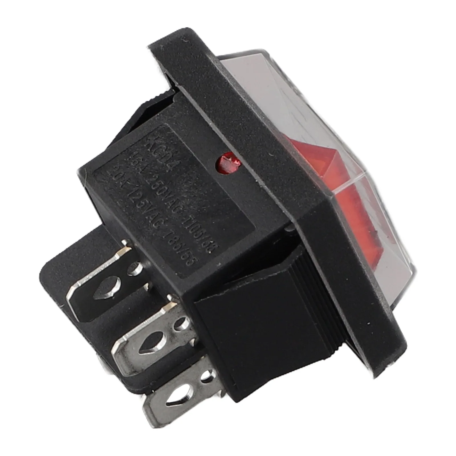 High Quality Rocker Switch Power Button 16A 250V 37*30*33mm ON/OFF Switch With Light For Boat Car Power Switch