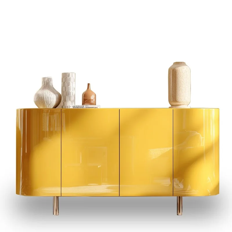 

Natural Wood Living Room Cabinets Korean Dustproof Nordic Narrow Living Room Cabinets Modern Meuble Rangement Furniture Home