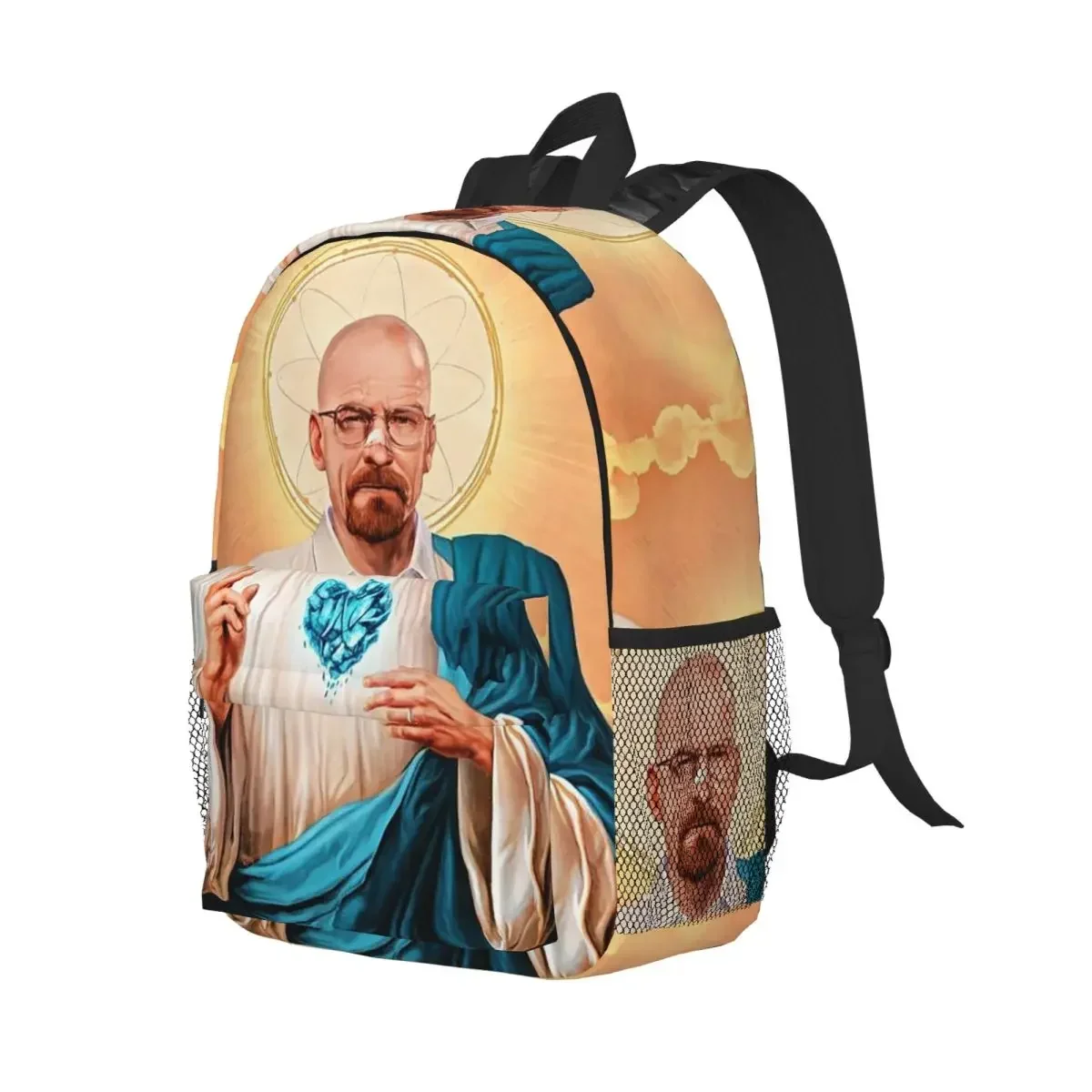

Рюкзак B-Breaking-S B-Bad-S Walter White Meme, студенческий рюкзак для мальчиков и девочек, детская школьная сумка, сумки на плечо для ноутбука для мужчин и женщин