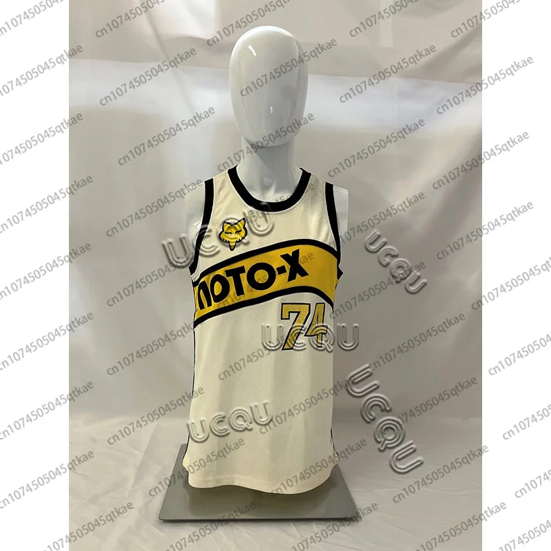 Vintage Classics Fox Tank Tops Motocross Jersey 74 Sleeveless Motorcycle T-shirt Breathable Sportswear Quick Dry Training Vest