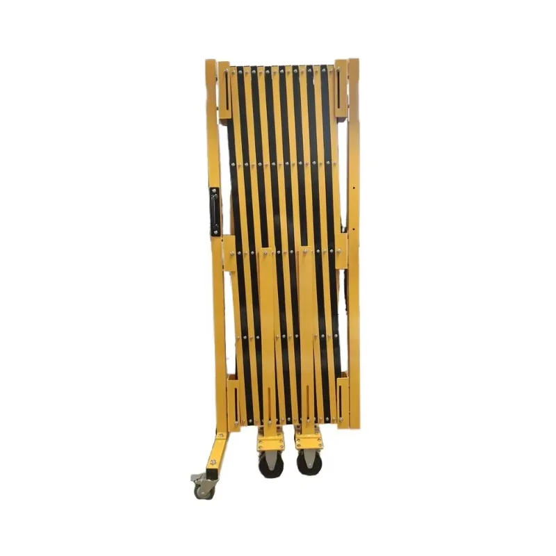 Customized aluminum alloy telescopic safety folding door, sports and entertainment temporary fence grid