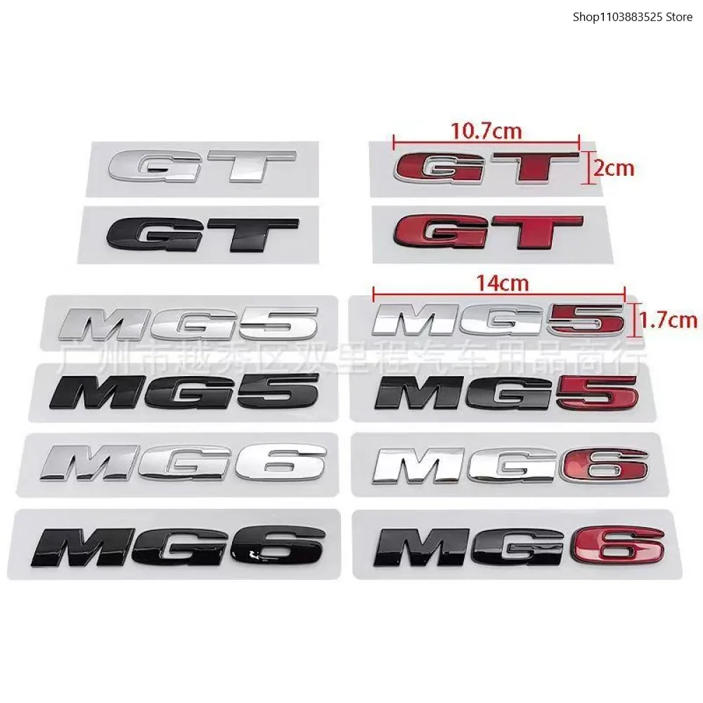 

ABS Modify Sticker Rear Trunk Emblem Badge Sticker for MG MG5 MG6 GT GT modify Accessories