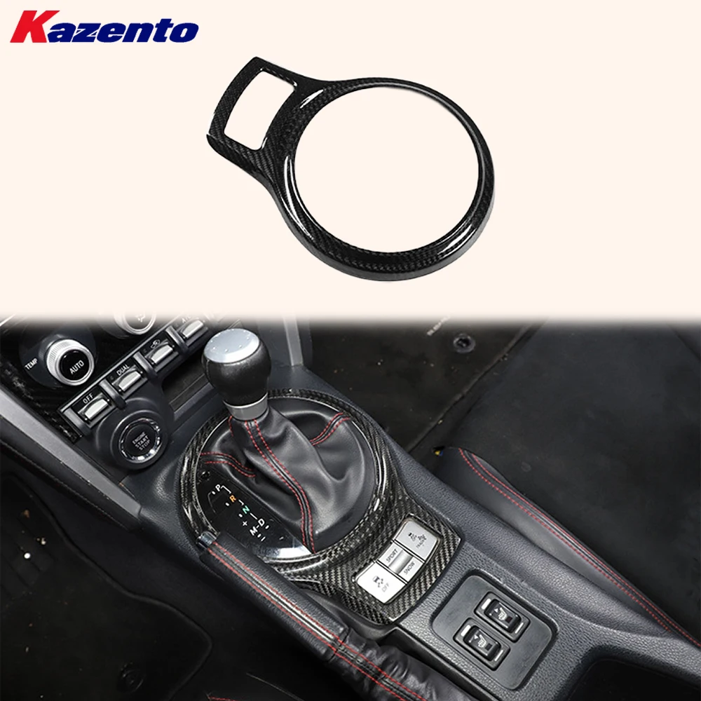 

For Toyota GT86 FT86 BRZ 2012-2020 LHD Only Dry Carbon Interior Gear Surround Cover